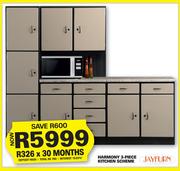 Jayfurn Harmony 3-Piece Kitchen Scheme