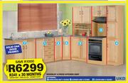 UKD Beverley 4-Piece Kitchen Unit