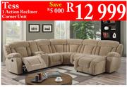 Tess 1 Action Recliner Corner Unit