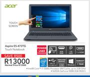 Acer 14" Aspire E5-473TG Touch Notebook