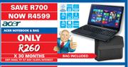 Acer Notebook & Bag