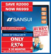 Sansui 55" LED TV