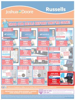Joshua Doore & Russells : Grab Our Deals Before They're Gone (3 Aug - 10 Aug 2015), page 4