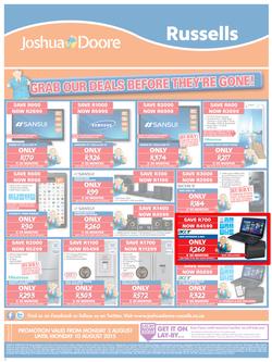 Joshua Doore & Russells : Grab Our Deals Before They're Gone (3 Aug - 10 Aug 2015), page 4