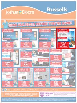 Joshua Doore & Russells : Grab Our Deals Before They're Gone (3 Aug - 10 Aug 2015), page 4