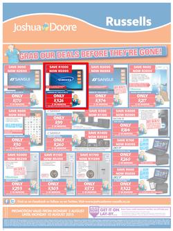 Joshua Doore & Russells : Grab Our Deals Before They're Gone (3 Aug - 10 Aug 2015), page 4