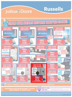 Joshua Doore & Russells : Grab Our Deals Before They're Gone (3 Aug - 10 Aug 2015), page 4