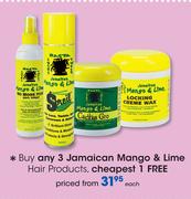 Jamaican Mango & Lime Hair Products-Each
