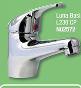 Luna Bath Wall Mixer L120W CP N02570-Each