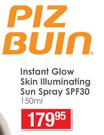 Plz Buin Instant Glow Skin Illuminating Sun Spray SPF30-150ml