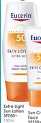 Eucerin Extra Light Sun Lotion SPF50+ 150ml Each