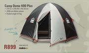 Campmaster dome hot sale 400 plus tent