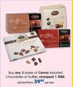 Cemol Assorted Chocolates Or Truffles-Per Box