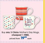 Clicks Mother's Day Mugs-Each
