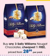 Sally Williams Nougat Chocolates-Per Pack
