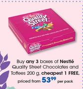 Nestle Quality Street Chocolates & Toffees-200g Per Pack
