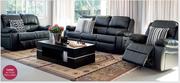 Cambridge 3 Piece 3 Action Recliner Corner Lounge suite