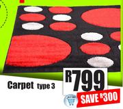 Carpet Type 3