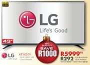 LG 43" FHD LED TV