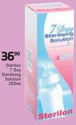 Sterilon 7 Day Sterilising Solution-200ml