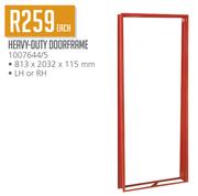 Heavy Duty Door Frame 813 x 2032 x 115mm (LH Or RH)-Each
