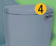 Astina Cistern Excl. Mechanism-Each