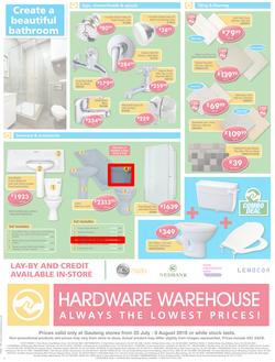 Hardware Warehouse Gauteng : Build With Value (25 Jul - 8 Aug 2016), page 4
