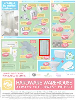 Hardware Warehouse Gauteng : Build With Value (25 Jul - 8 Aug 2016), page 4