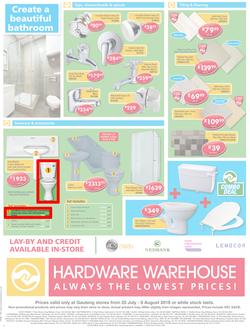 Hardware Warehouse Gauteng : Build With Value (25 Jul - 8 Aug 2016), page 4