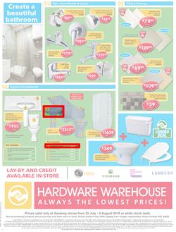 Hardware Warehouse Gauteng : Build With Value (25 Jul - 8 Aug 2016), page 4