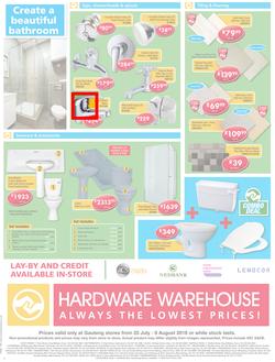 Hardware Warehouse Gauteng : Build With Value (25 Jul - 8 Aug 2016), page 4