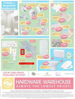 Hardware Warehouse Gauteng : Build With Value (25 Jul - 8 Aug 2016), page 4