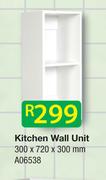 Kitchen Wall Unit A06538-300x720x300mm