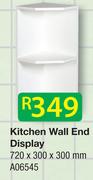 Kitchen Wall End Display A06545-720x300x300mm