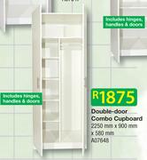 Double-Door Combo Cupboard A07648-2250mmx900mmx580mm