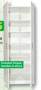 Double-Door Shelf Cupboard A07647-2250mmx900mmx580mm