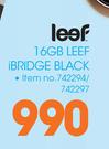 16GB Leef Bridge Black