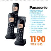 Panasonic Trio Handset KX-TGC213SAB
