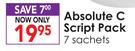 Absolute C Script Pack-7 Sachets