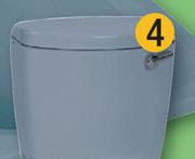 Astina Cistern Excl. Mechanism-Each