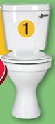Astra/Melisa Close-Coupled Suite Front-Flushing S07833-Each