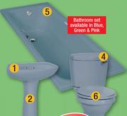 Colour Bathroom Suite-Per Set