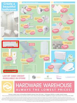 Hardware Warehouse KZN : Build With Value (25 Jul - 8 Aug 2016), page 4
