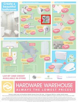 Hardware Warehouse KZN : Build With Value (25 Jul - 8 Aug 2016), page 4