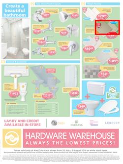 Hardware Warehouse KZN : Build With Value (25 Jul - 8 Aug 2016), page 4