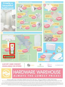 Hardware Warehouse KZN : Build With Value (25 Jul - 8 Aug 2016), page 4