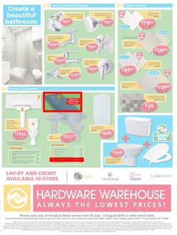 Hardware Warehouse KZN : Build With Value (25 Jul - 8 Aug 2016), page 4