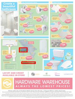 Hardware Warehouse KZN : Build With Value (25 Jul - 8 Aug 2016), page 4