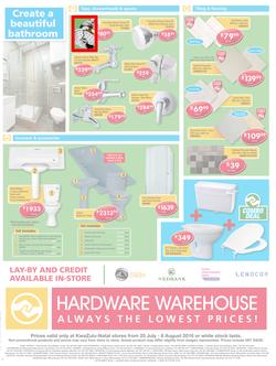 Hardware Warehouse KZN : Build With Value (25 Jul - 8 Aug 2016), page 4