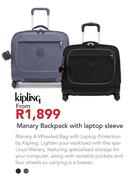 Kipling Manary Backpack With Laptop Sleeve